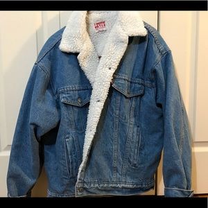 80’s Levi’s Sherpa Lined Denim Jacket